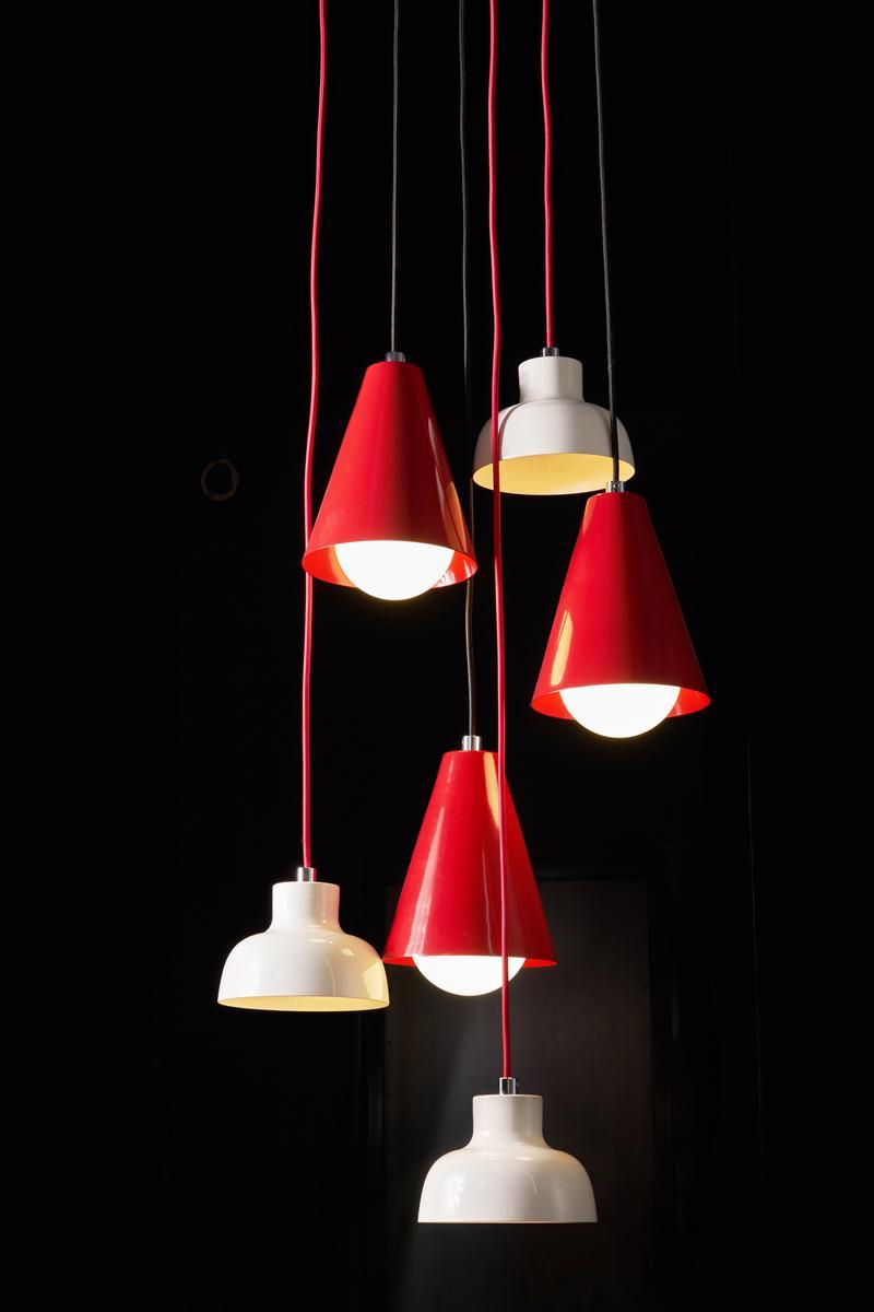 CONO 1 Direct light iron pendant lamp