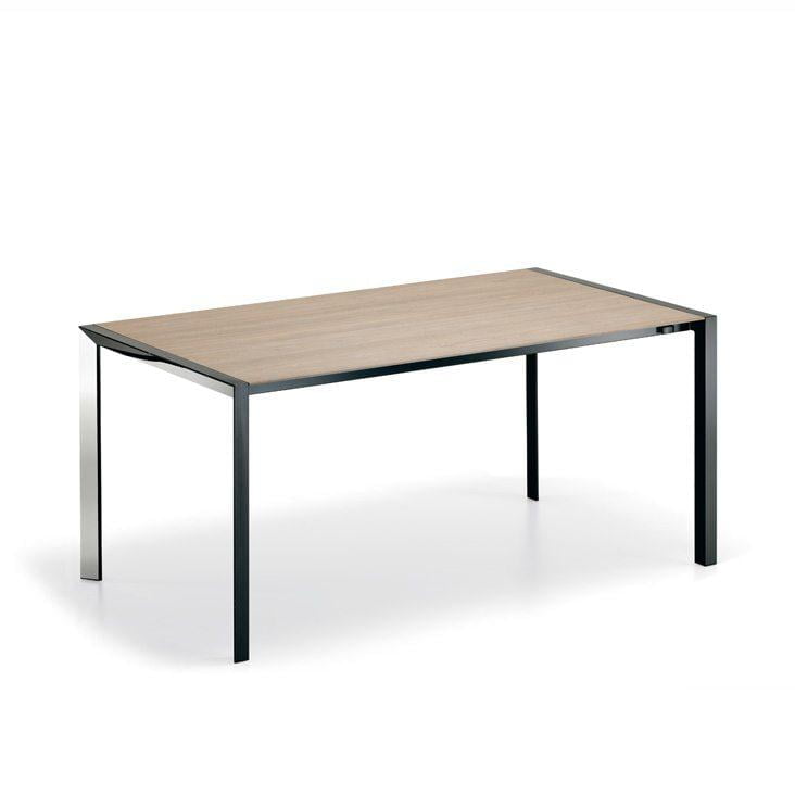 PEDRO Rectangular metal table