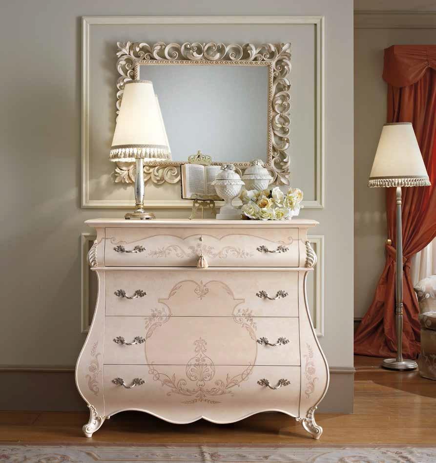 MONREALE Solid wood bedroom set in a classic style