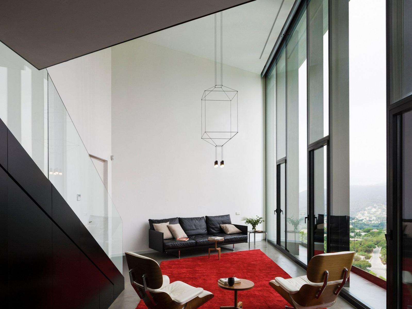 WIREFLOW 4 LED pendant lamp