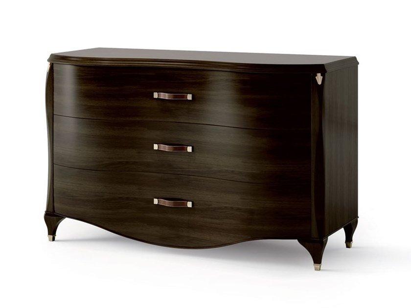 6671 Wooden chest of drawers