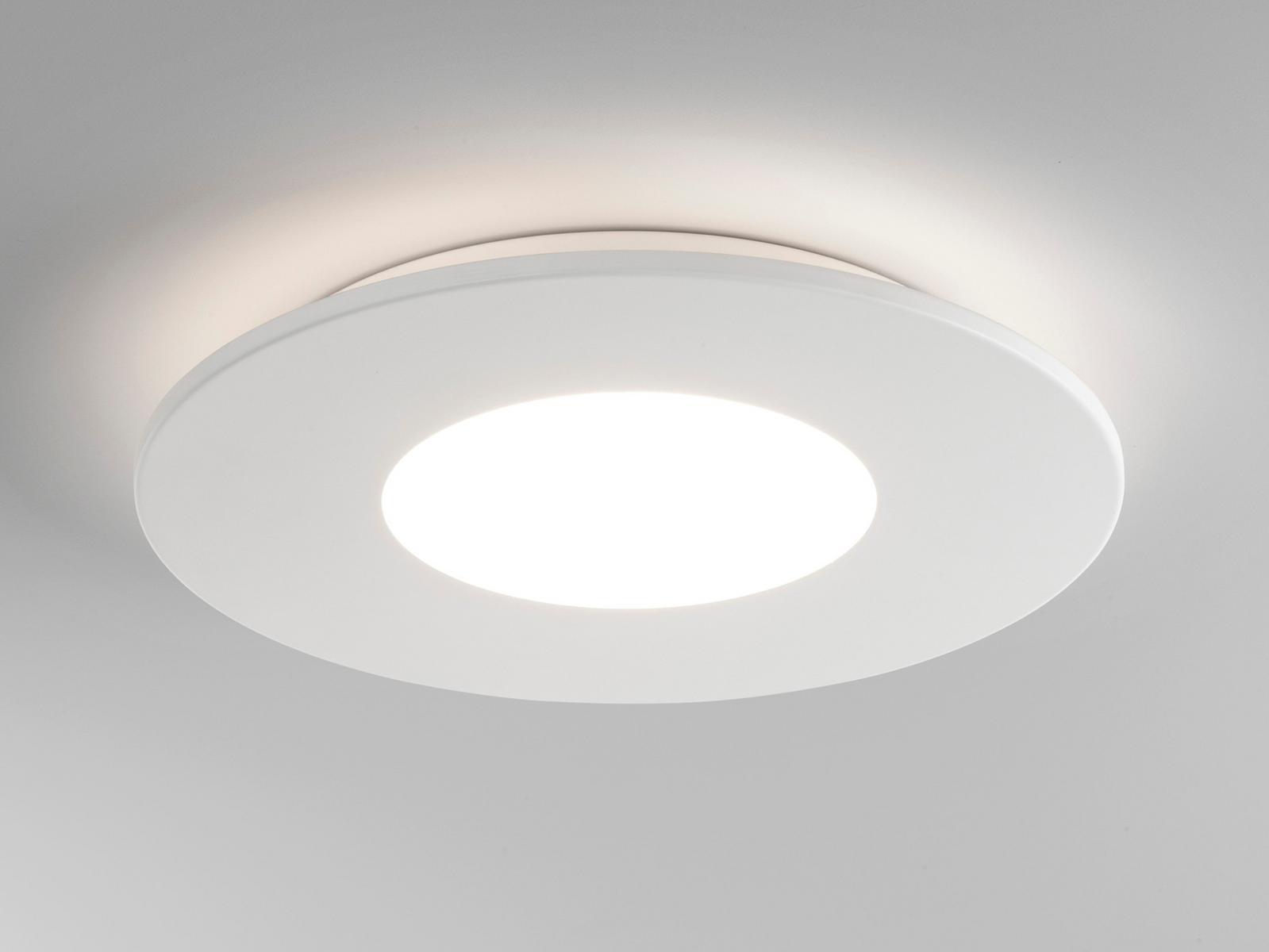 ZERO ROUND LED steel ceiling lamp