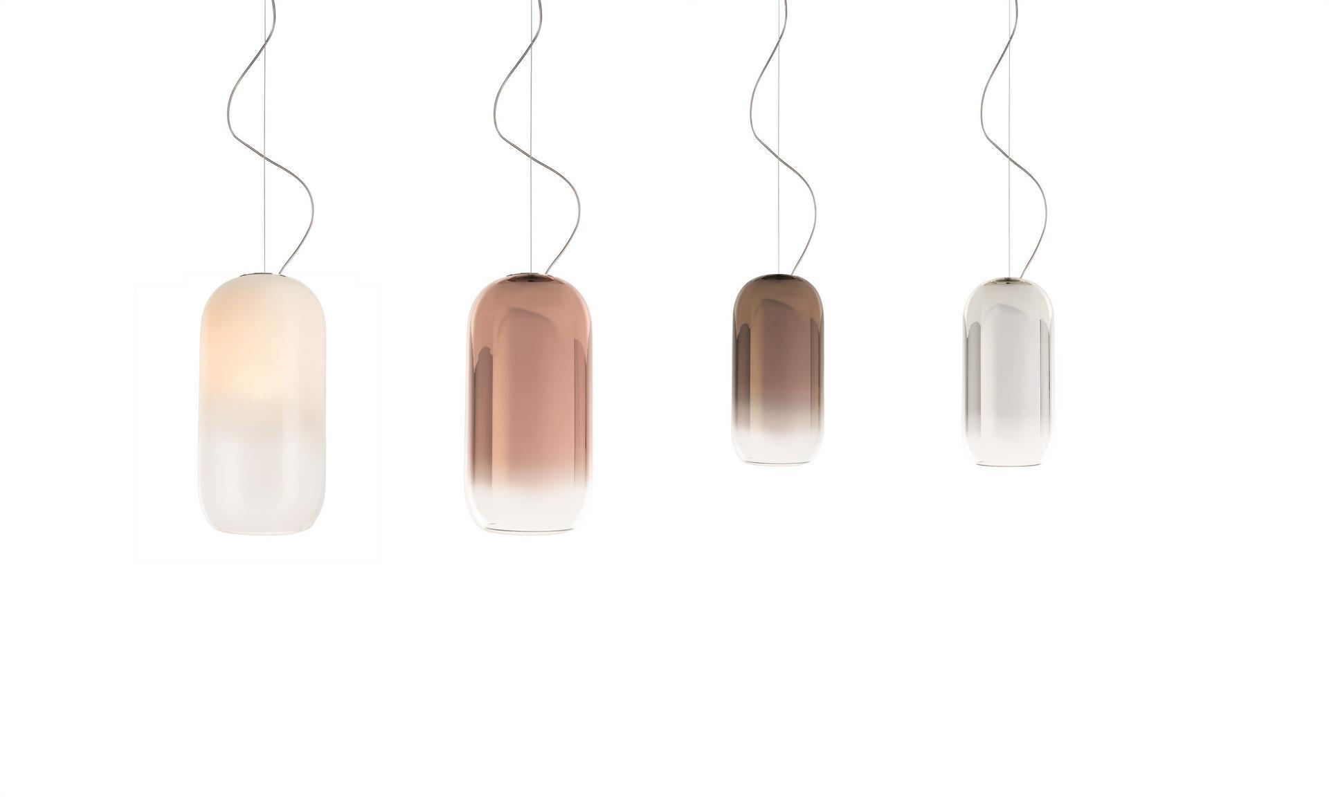 GOPLE LED blown glass pendant lamp