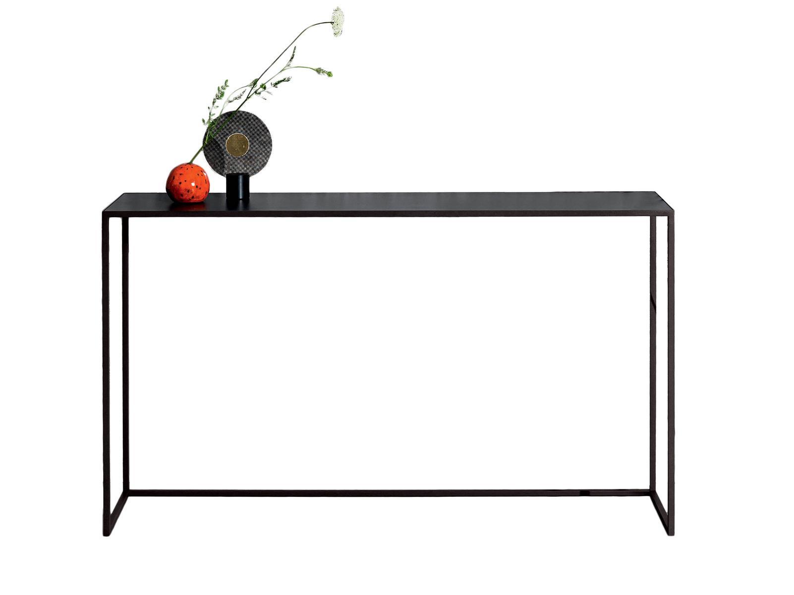 QUADRO Rectangular ceramic console table