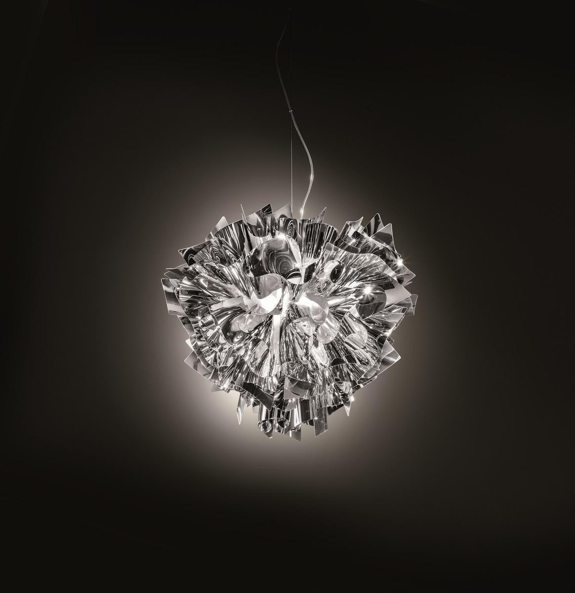 VELI LARGE SILVER Steelflex® pendant lamp