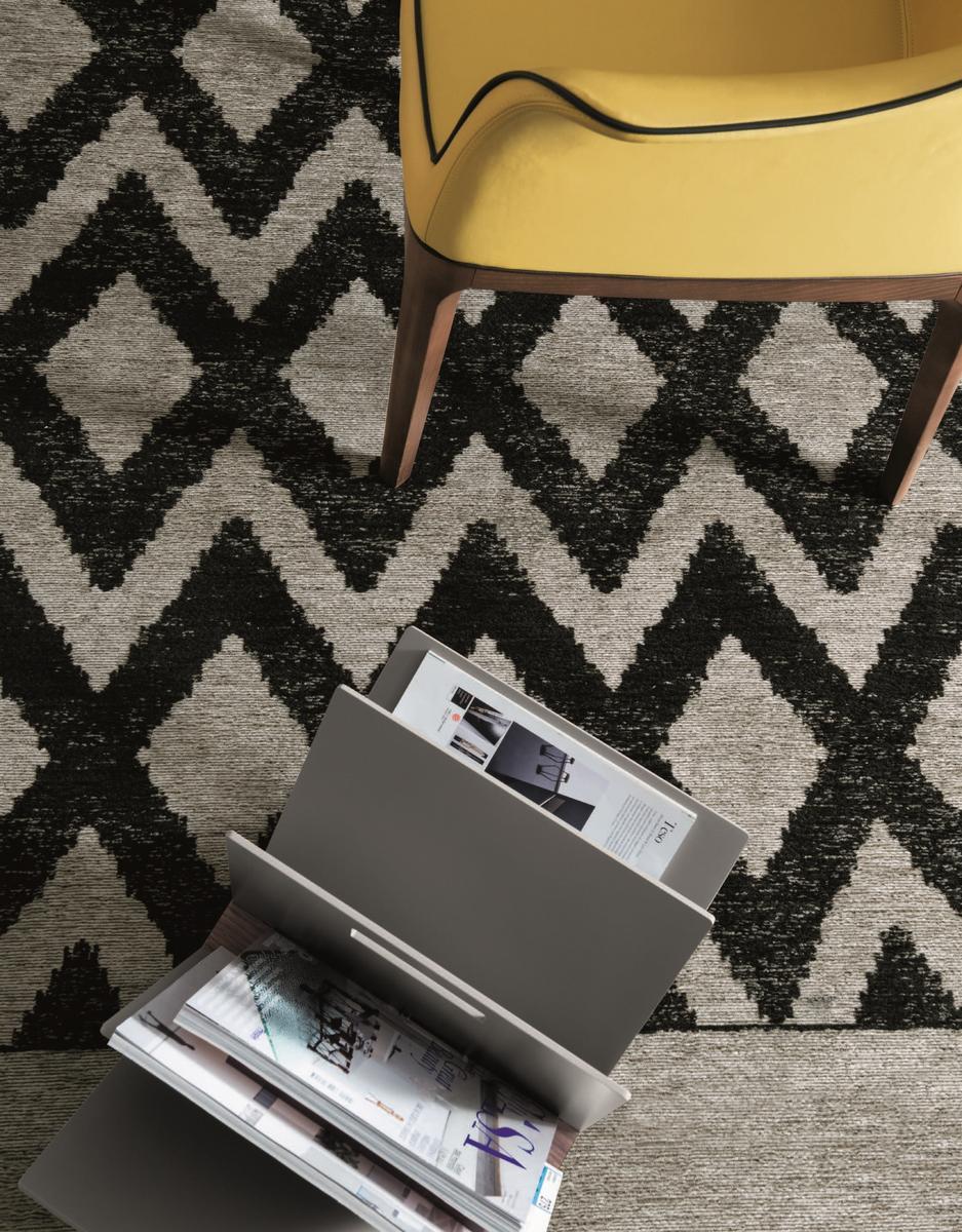 GIOTTO Rectangular rug with geometric shapes