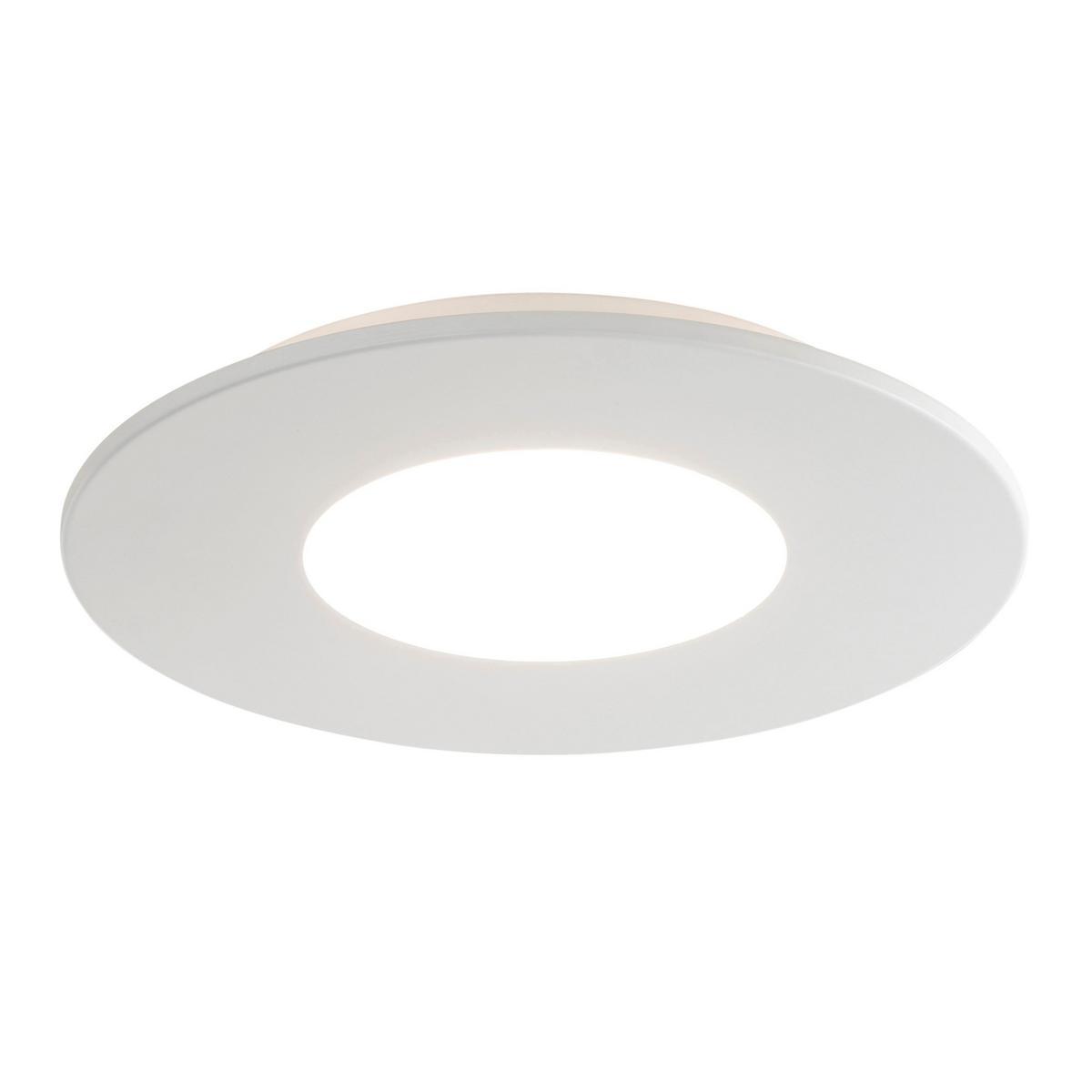 ZERO ROUND LED steel ceiling lamp