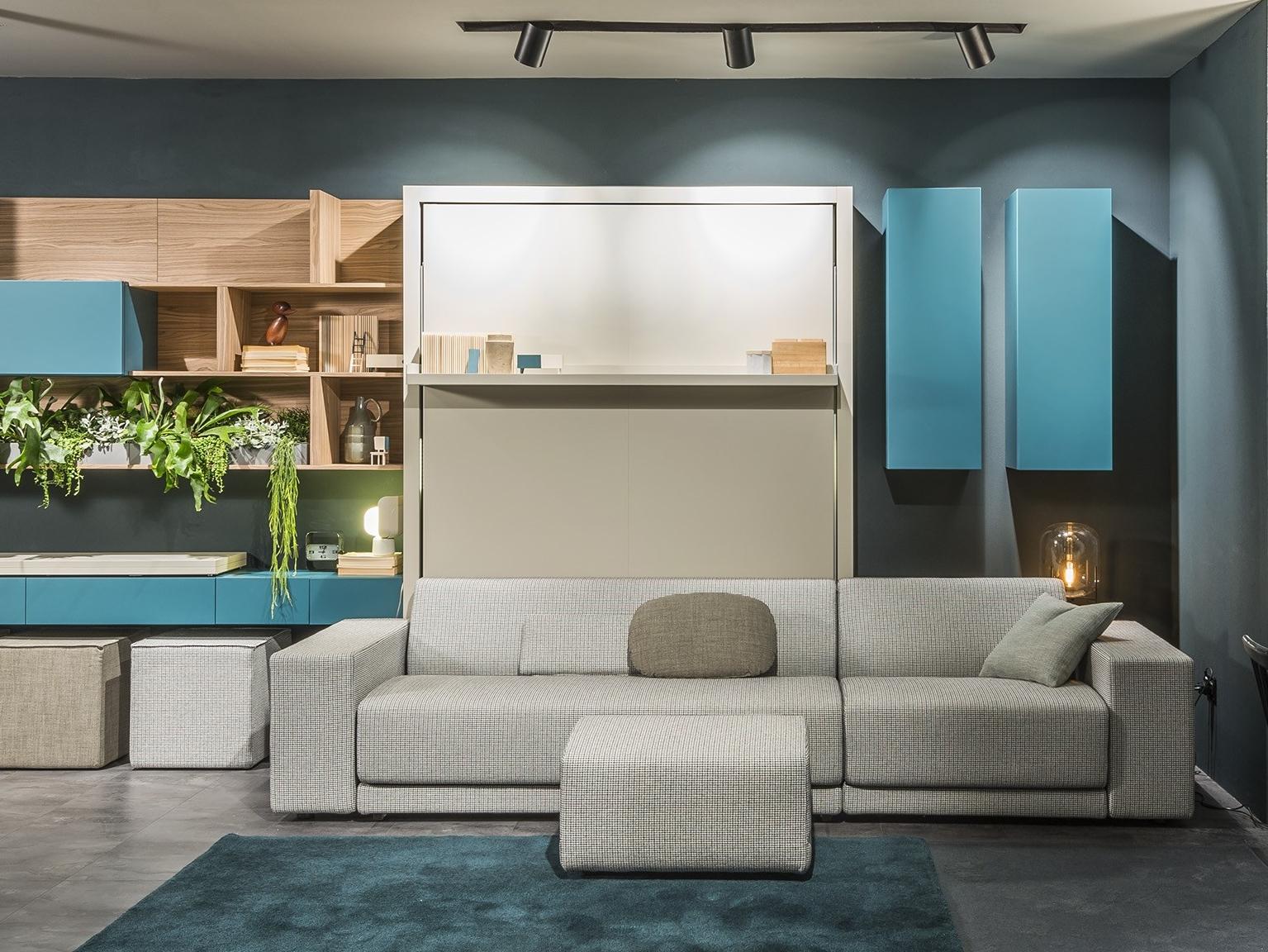 OSLO 301 Convertible 4 seater fabric sofa