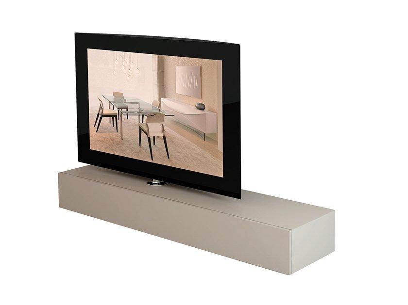 LUNA Low TV cabinet with flap doors