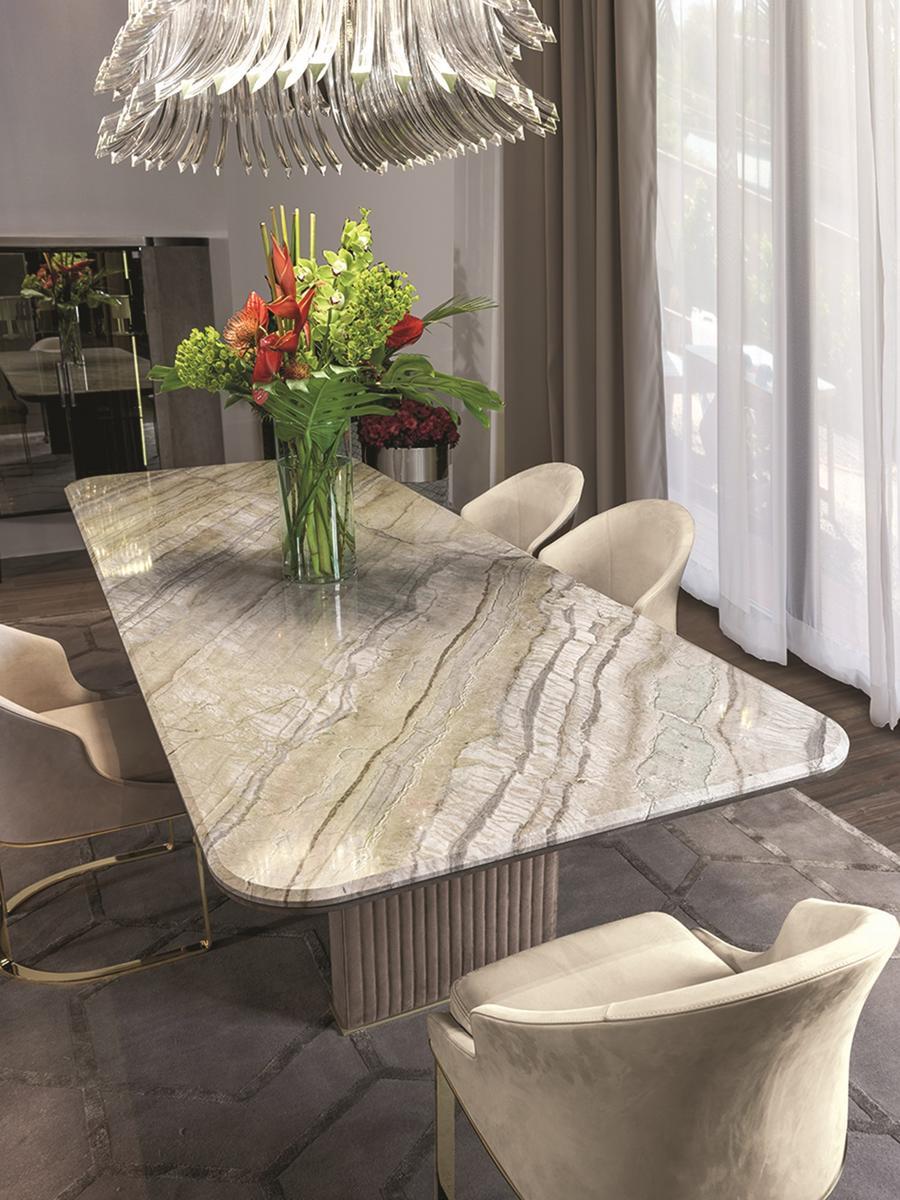 EXCELSIOR Rectangular veneer table