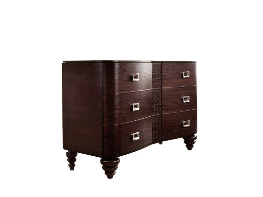 FASHION TIME Wooden chest of drawers