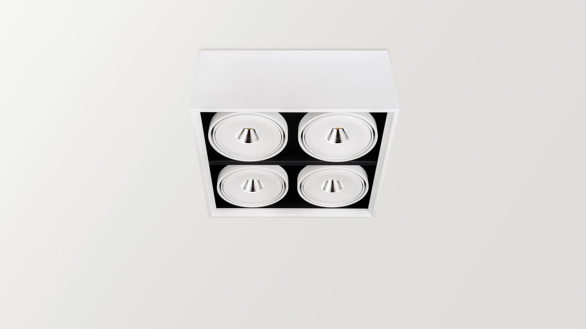 ORBITAL SURFACE 4 LARK-111 LED ceiling aluminium spotlight