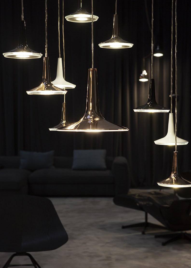 KIN - 479 Direct light aluminium pendant lamp