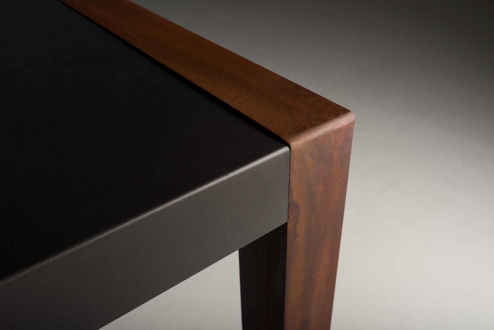 MECCANICA Rectangular steel table