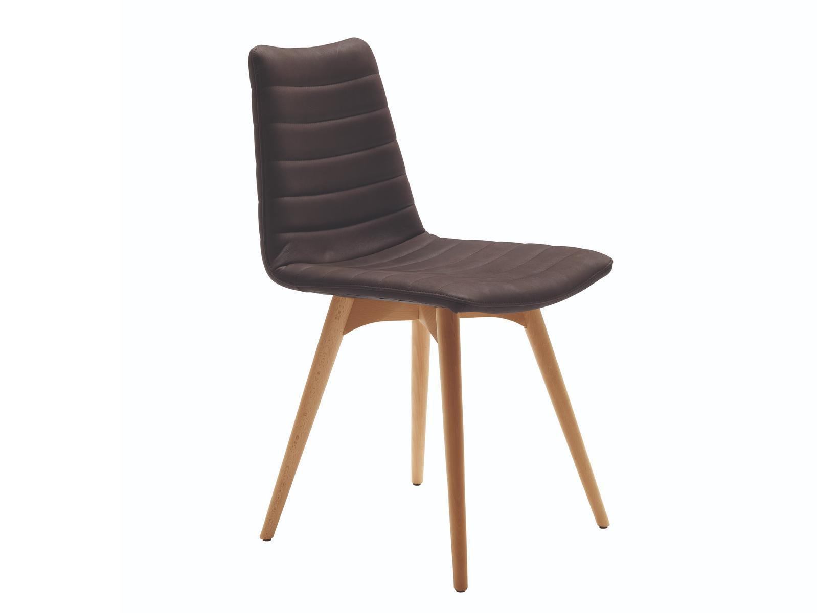 COVER L Upholstered leather chair