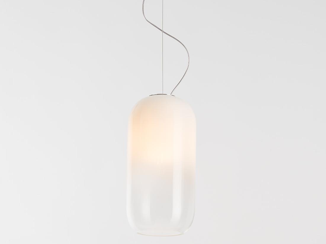 GOPLE LED blown glass pendant lamp