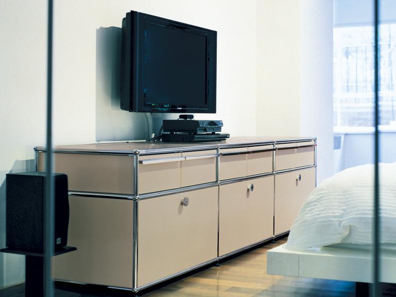 HALLER SIDEBOARD Modern modular lacquered sideboard