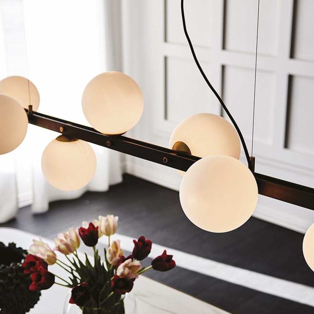 PLANETA Glass pendant lamp