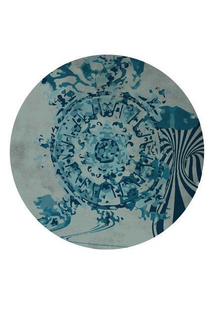 PANTHEON Round fabric rug