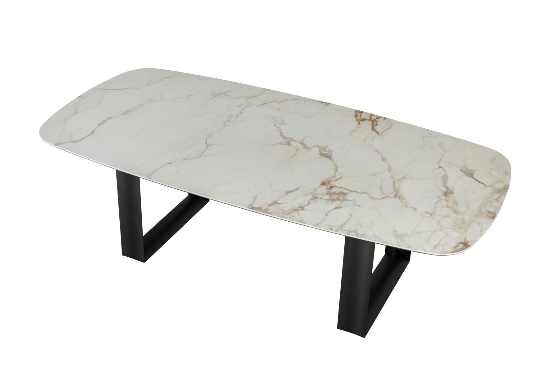 CUBE Rectangular porcelain stoneware table