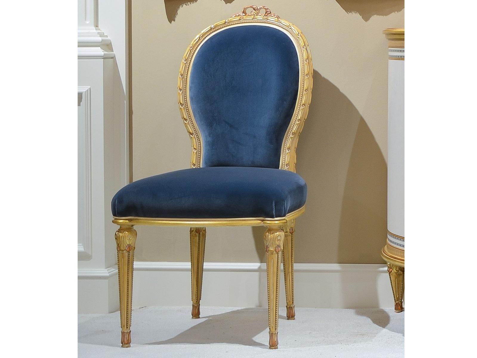 1440 Upholstered velvet chair
