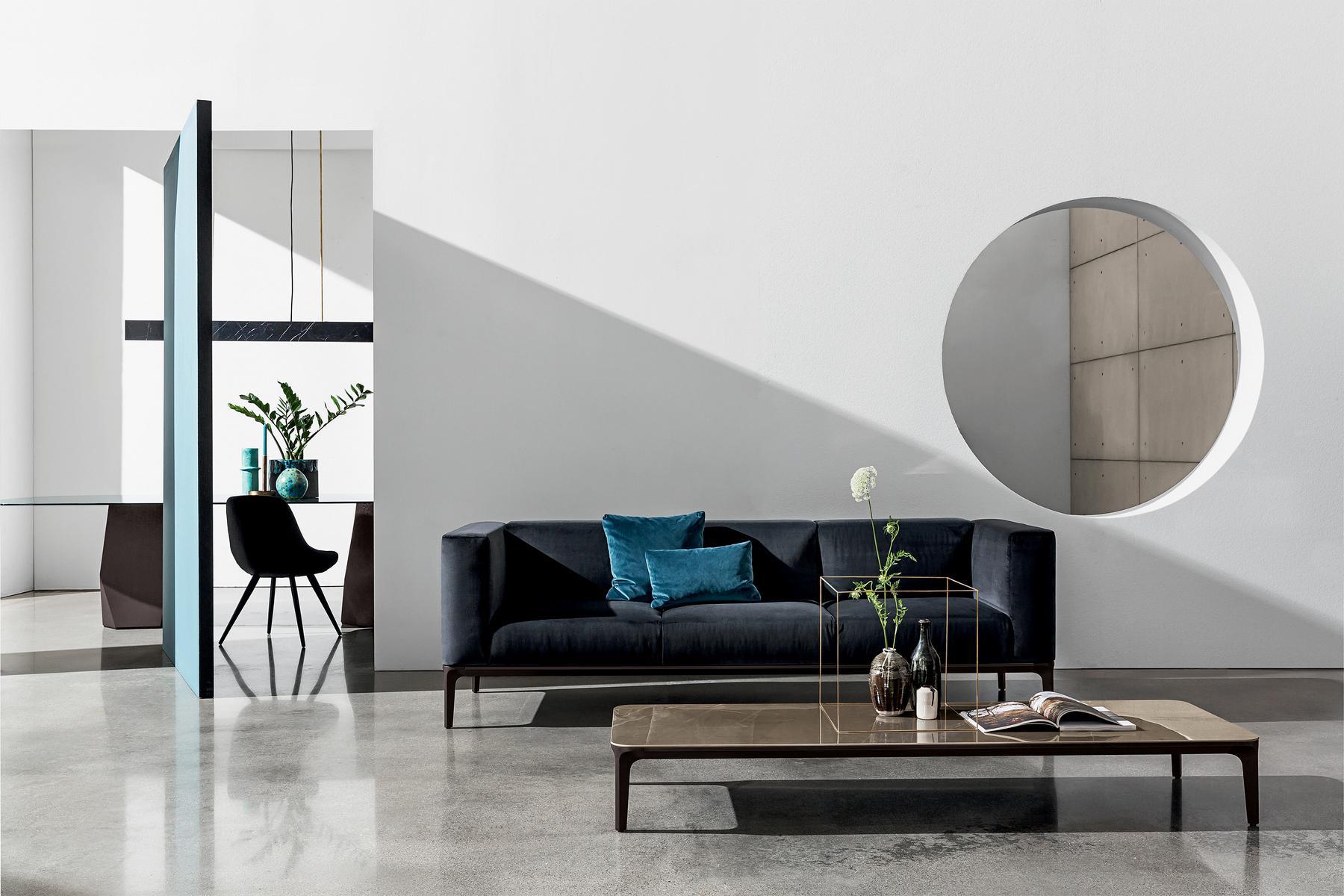 SLIM Rectangular ceramic coffee table