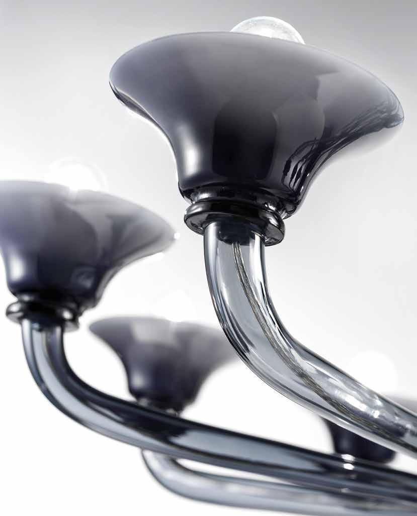 CORNER Glass wall lamp