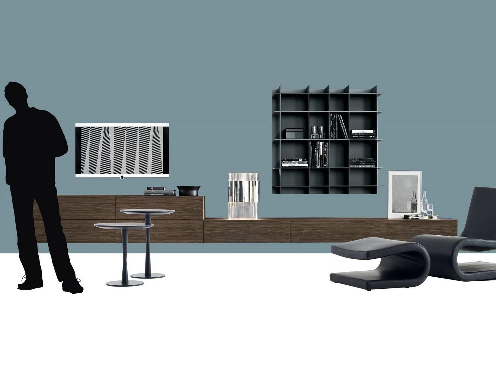 SINTESI Sectional TV wall system