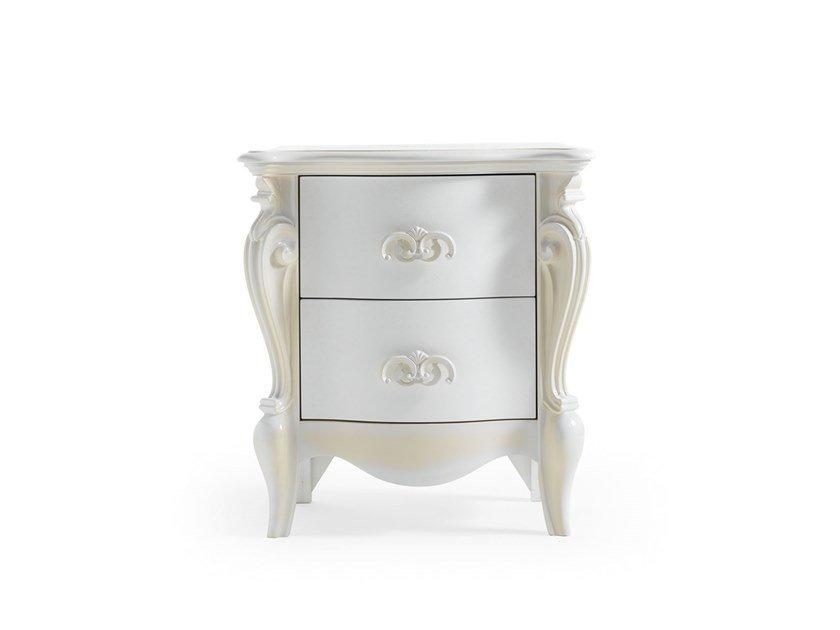 VERSAILLES Solid wood bedside table