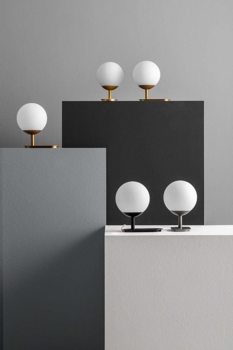 LA PALLINA LED aluminium table lamp with dimmer