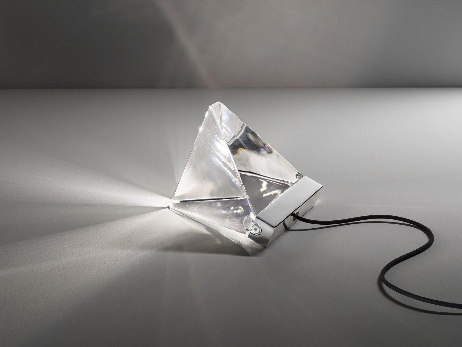 TRIPLA LED crystal table lamp
