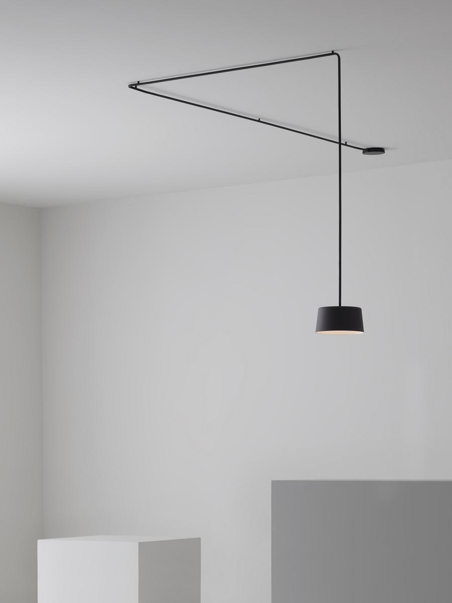 TUBE LED aluminium pendant lamp