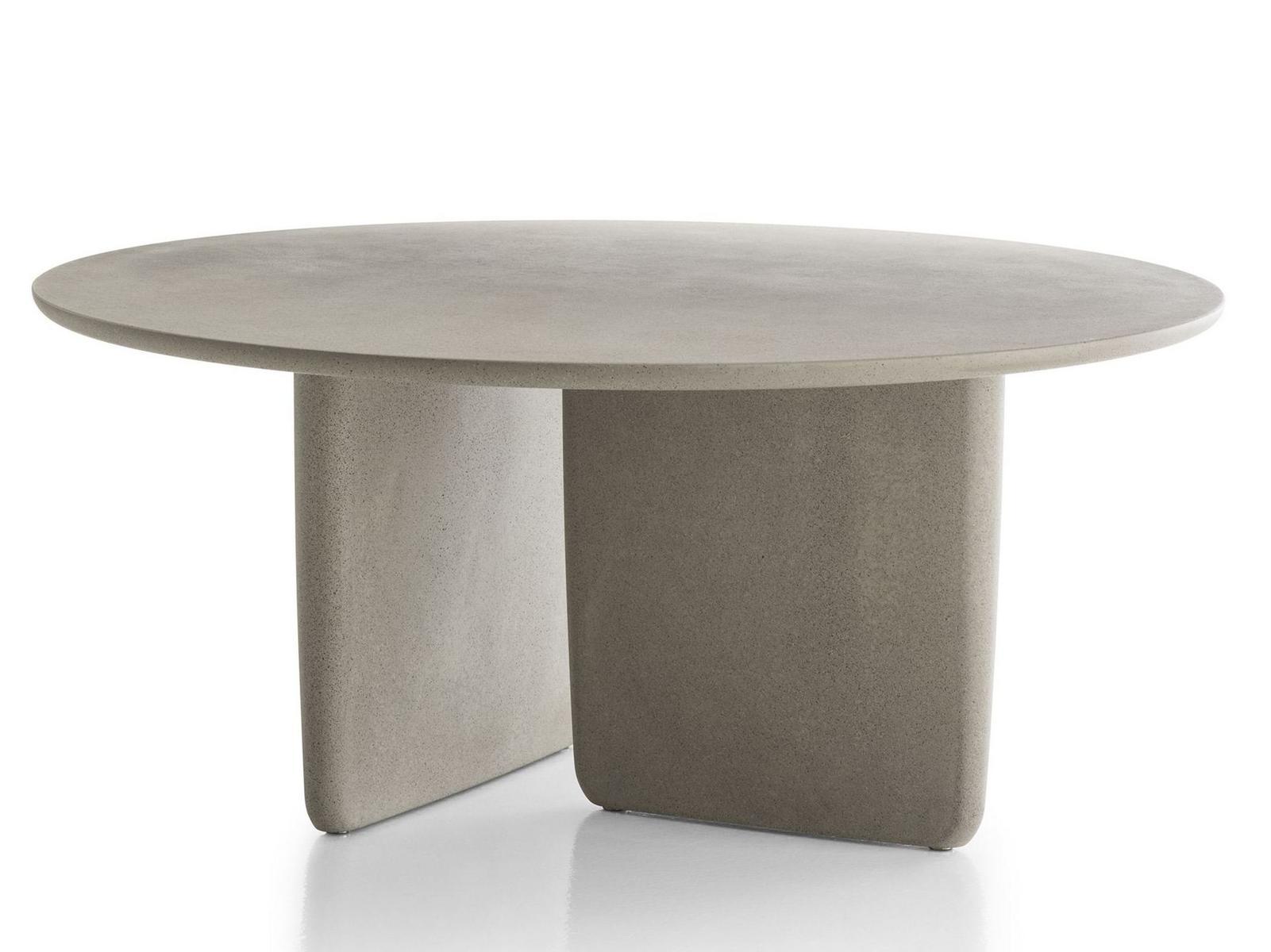 TOBI-ISHI OUTDOOR Round cement garden table