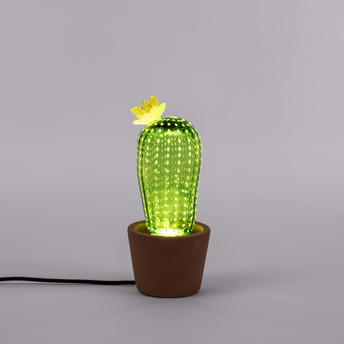 CACTUS SUNRISE Blown glass table lamp / floor lamp