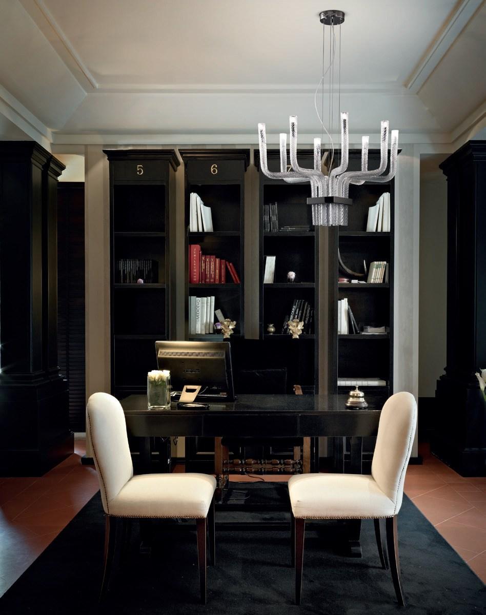STARDUST SP Q Blown glass pendant lamp