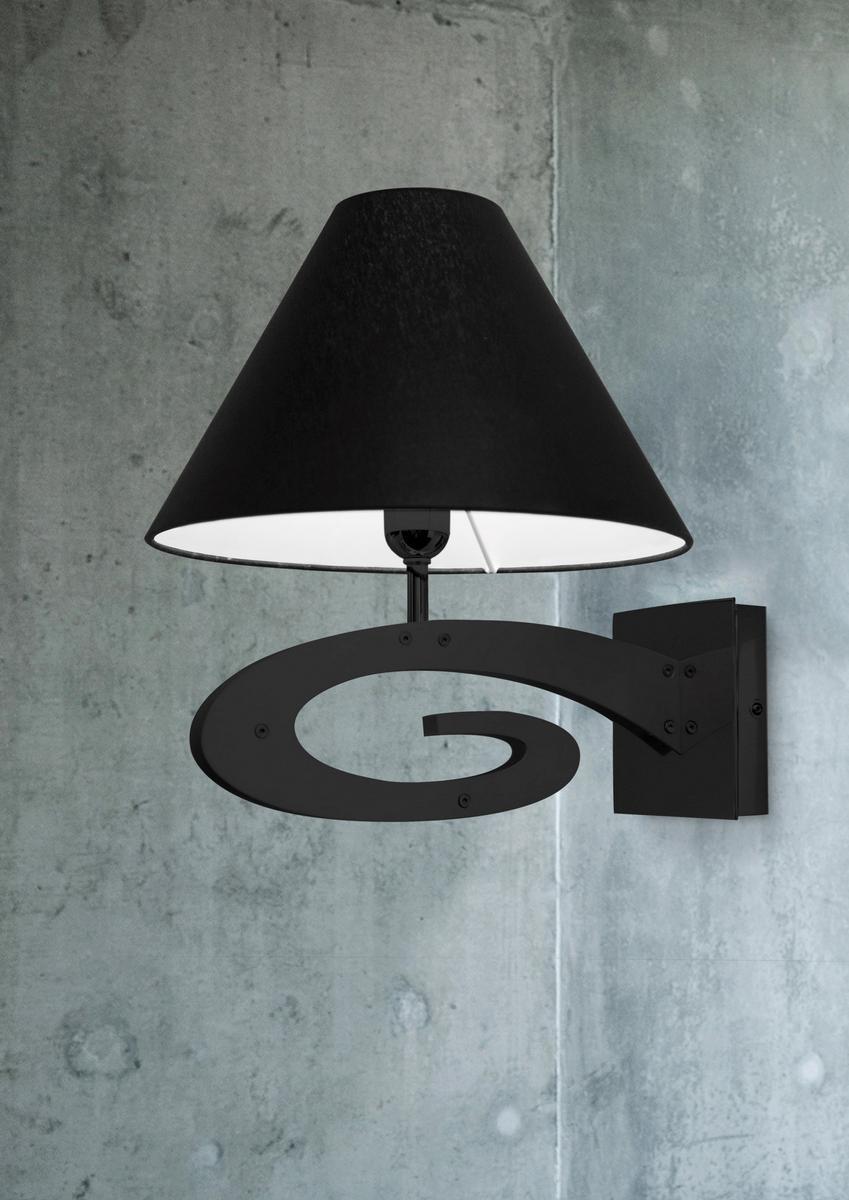 LAZY SUNDAY W1 Metal wall lamp with fixed arm