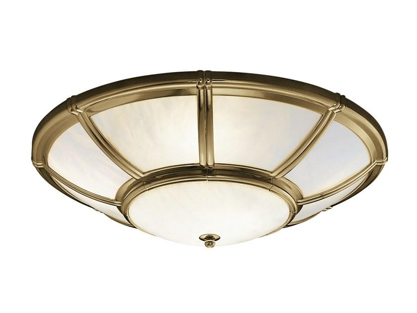LORENZO 1998/6-PL Gold plated ceiling light with opal glass LORENZO 1998/6-PL Gold plated ceiling light with opal glass