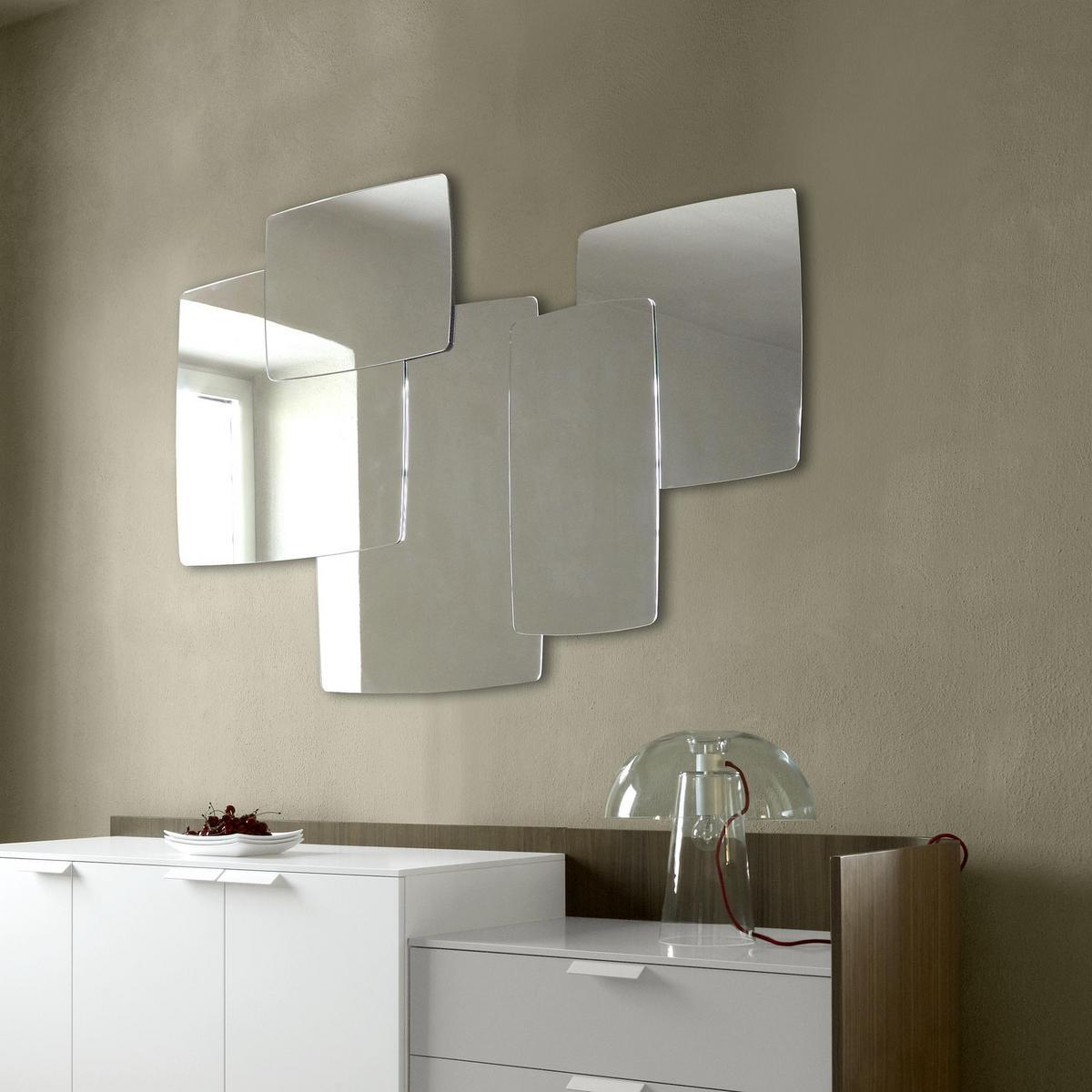 BISCUIT Wall-mounted hall mirror