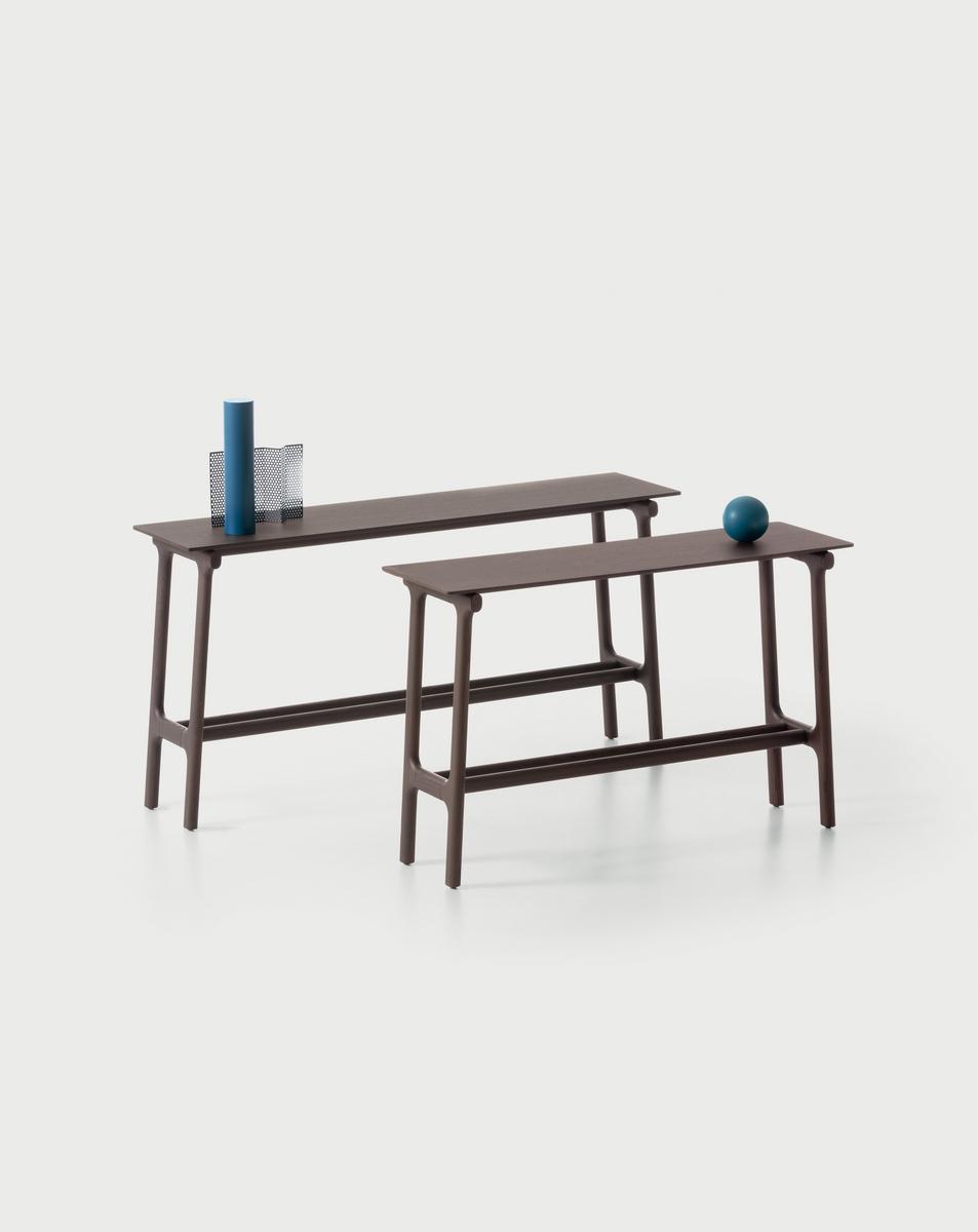 FUSHIMI Rectangular wooden console table