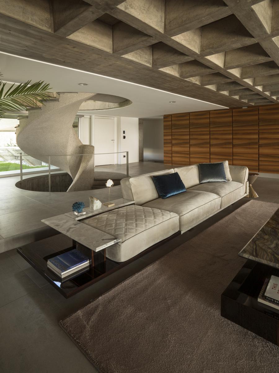 RITUAL Corner fabric sofa