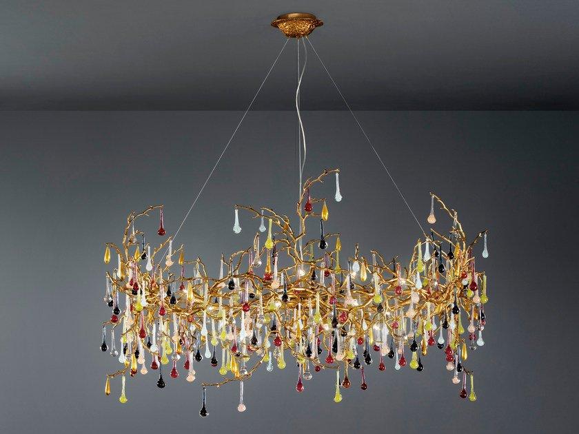 BIJOUT CT3315/25 Halogen bronze pendant lamp