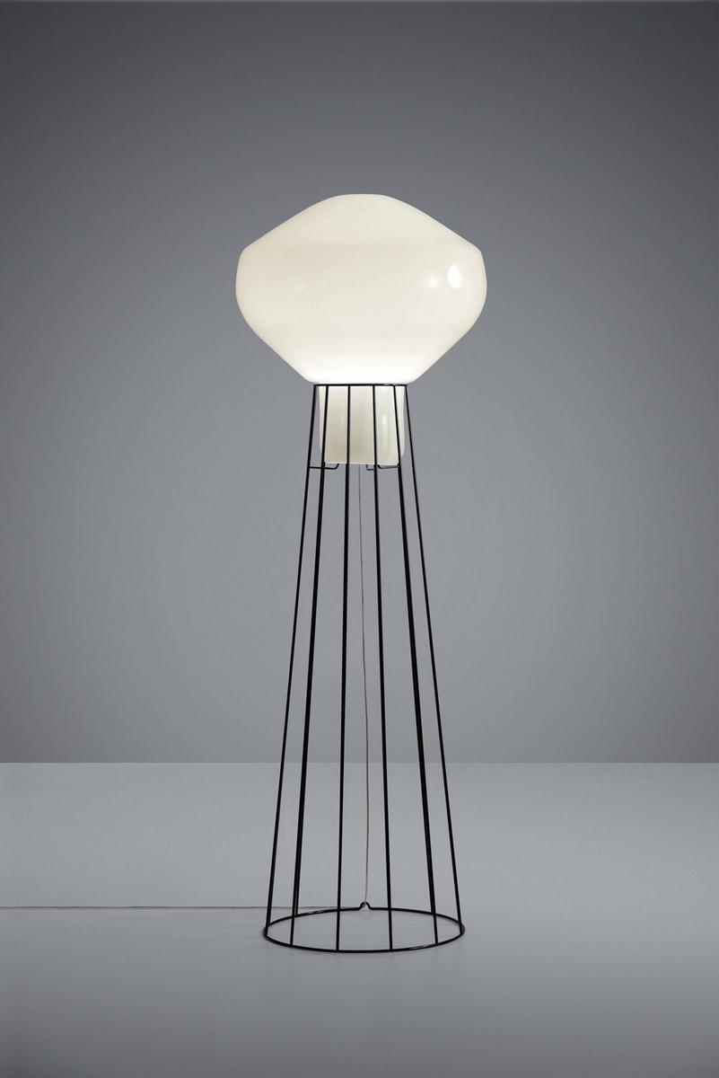 AÉROSTAT Blown glass floor lamp