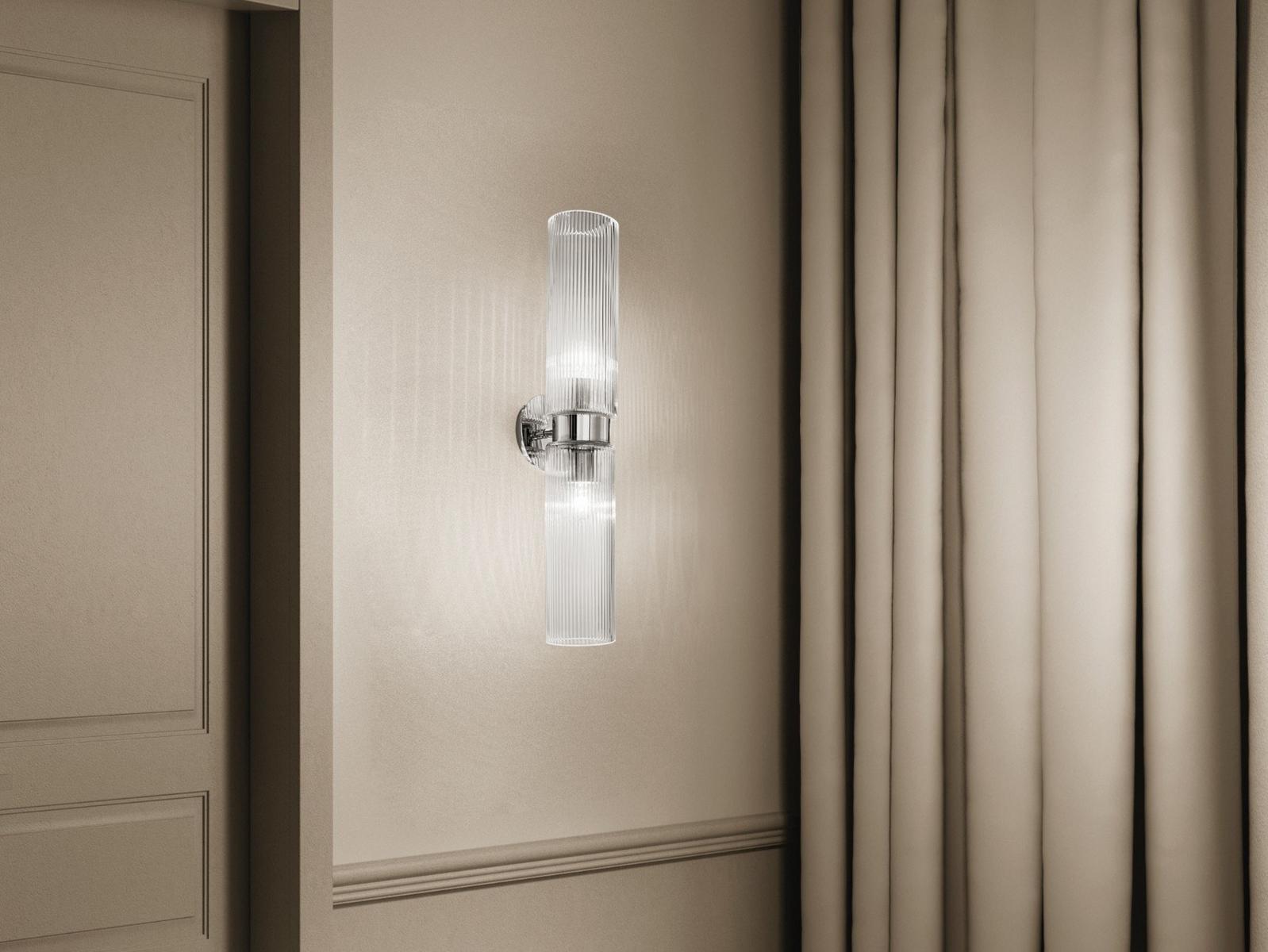 KORINTHOS Glass wall lamp