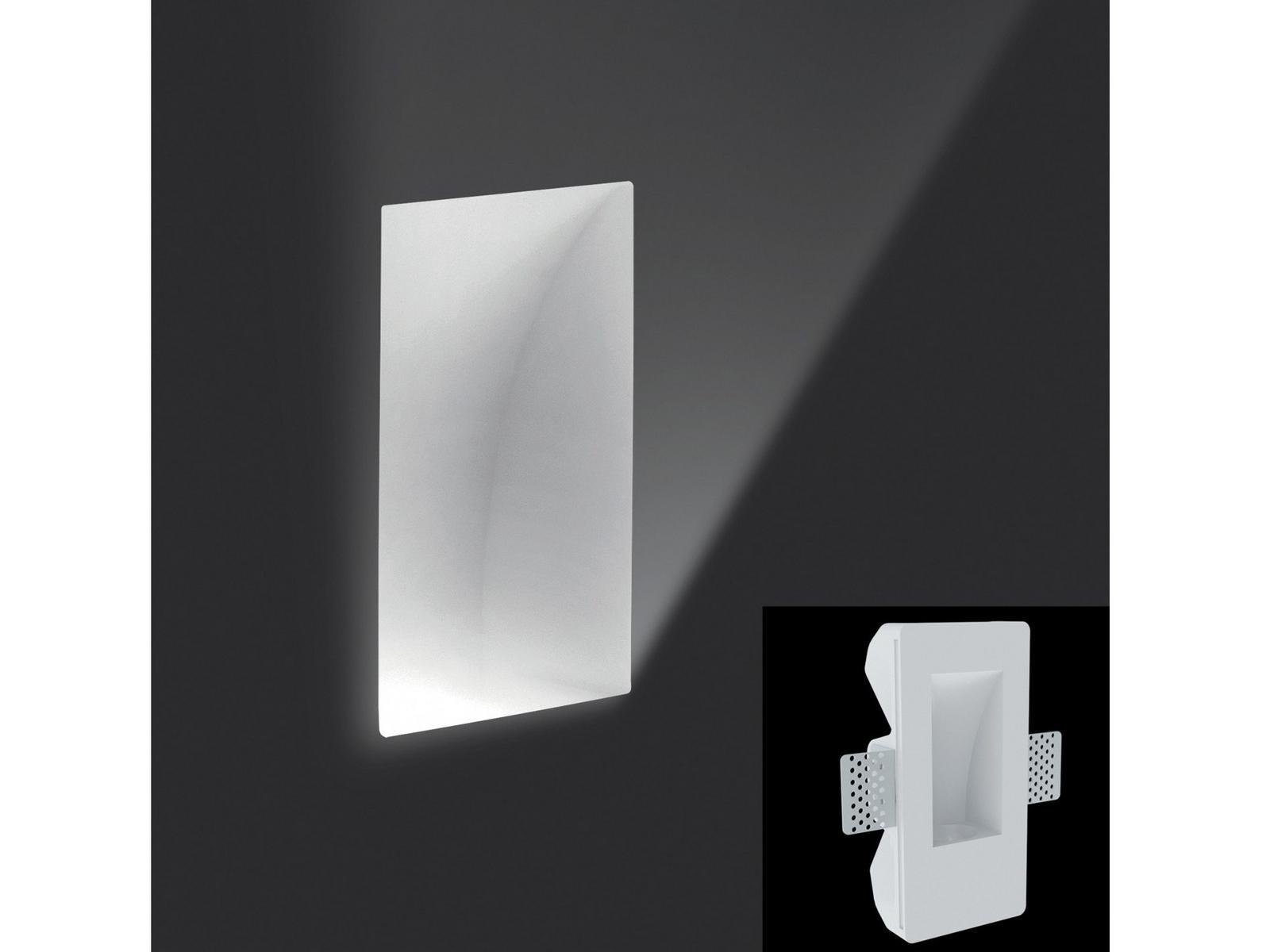 SD 084N I LED wall-mounted recessed plaster spotlight