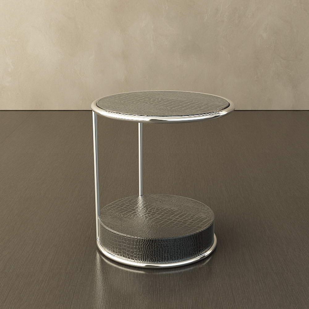 OBLO Steel bedside table in a classic style