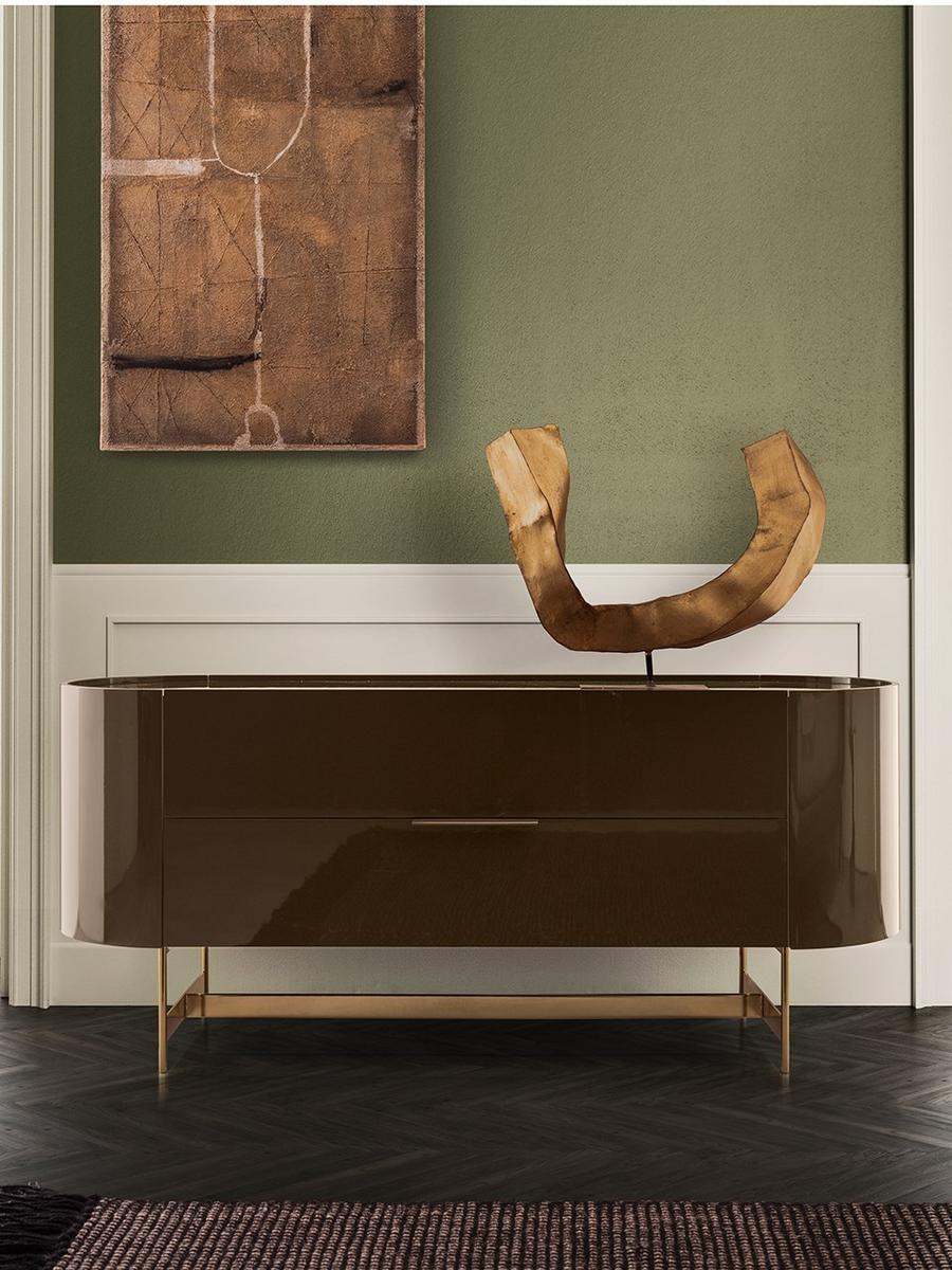 DEDALO Wooden chest of drawers