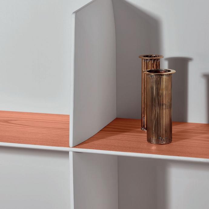 D.357.2 Floating multi-layer wood bookcase D.357.2 Floating multi-layer wood bookcase