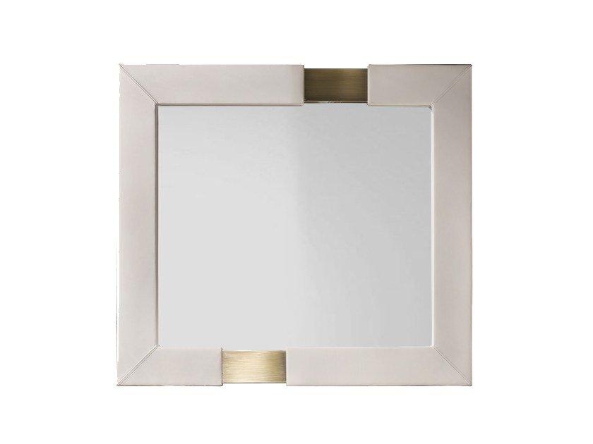 TRILOGY Q Square wall-mounted framed mirror TRILOGY Q Square wall-mounted framed mirror