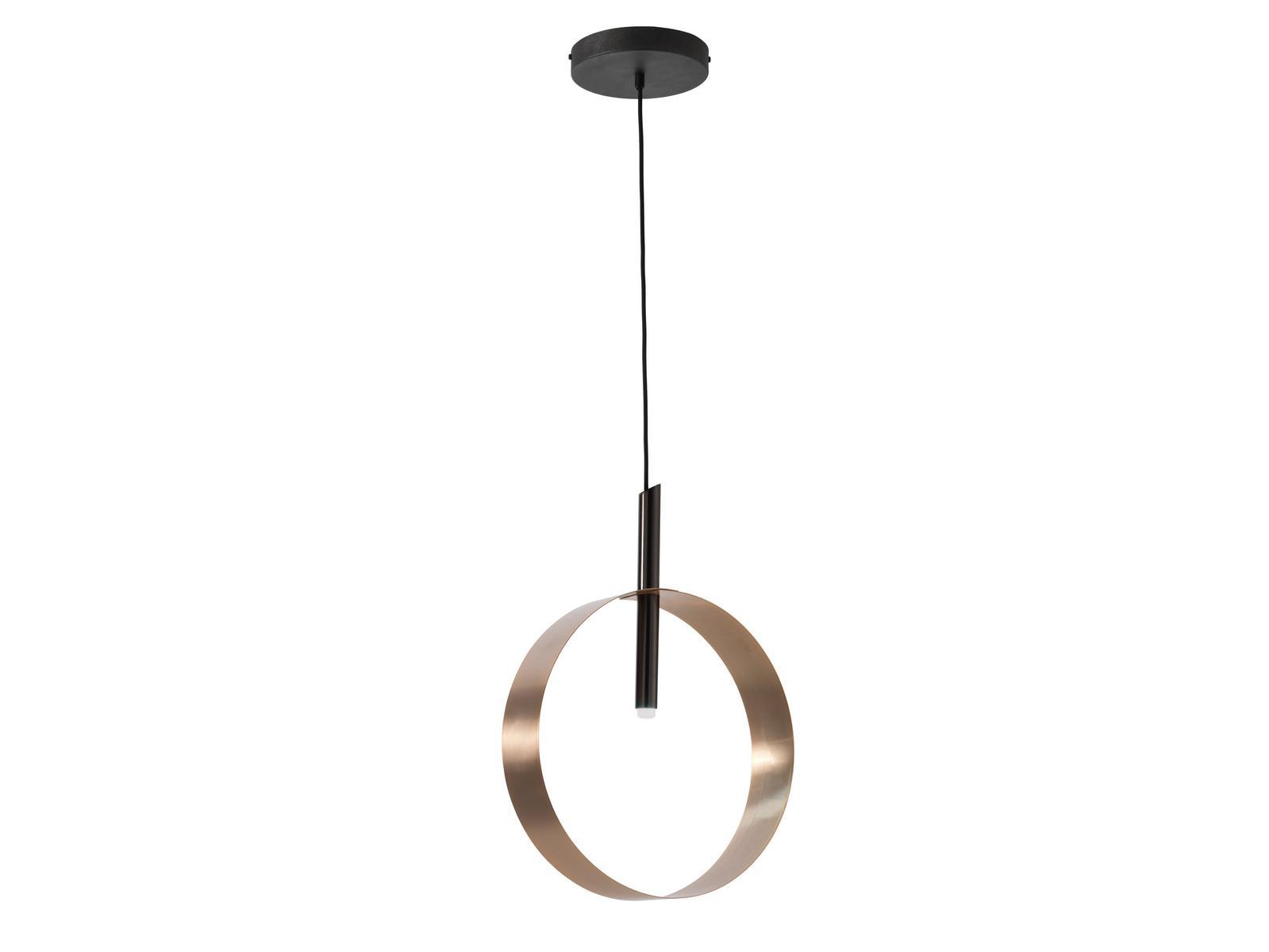 LED LOOP SS LED painted metal pendant lamp