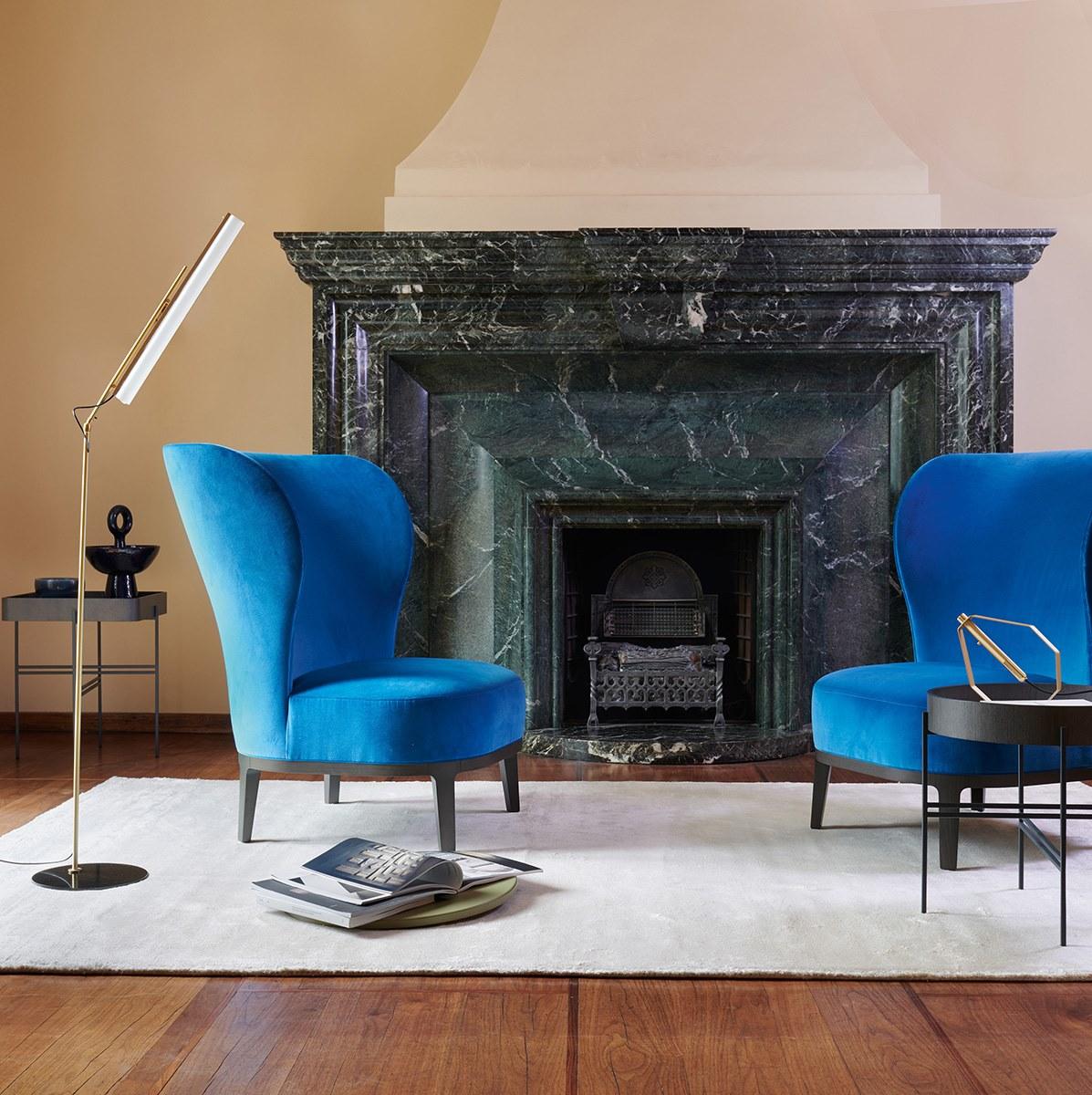 SPRING High-back armchair